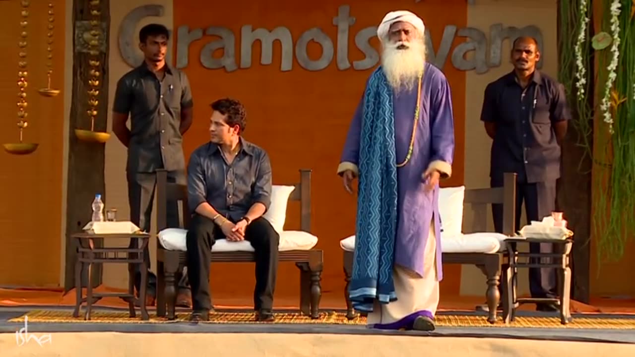 Sachin & Sadhguru