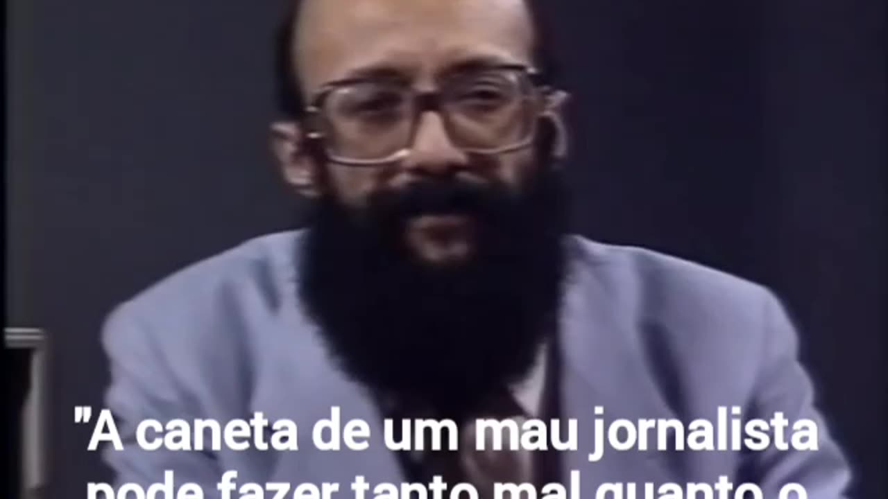 Vídeo de Dr. Enéas sobre a responsabilidade do jornalista