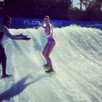 Ivanka Trump Goes Surfing