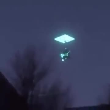 AWESOME!!! A UFO Enters Into A Portal In Germany