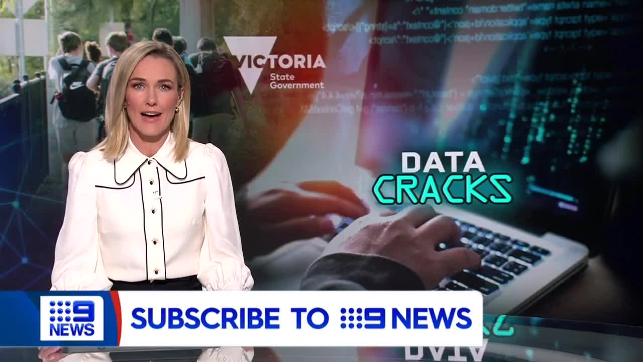 Victorian families exposed in cyberattack targeting school students | 9 News Australia