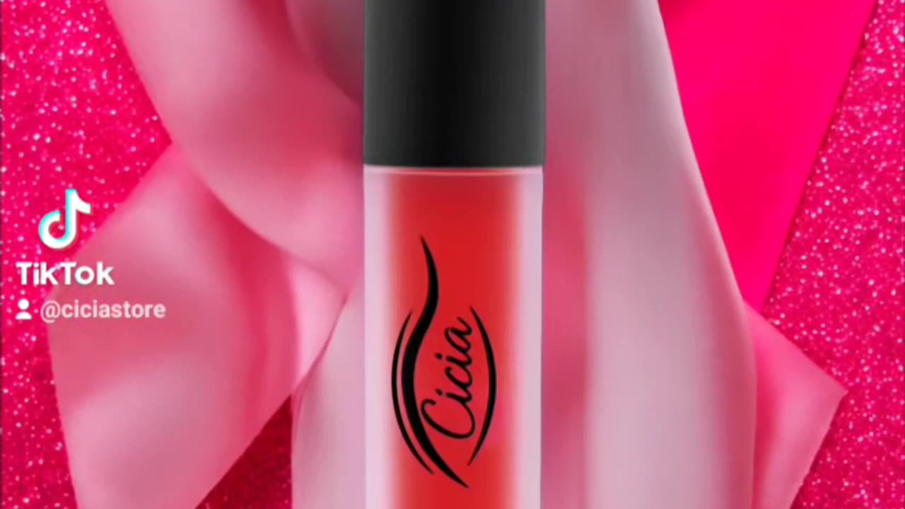 Cicia Premium Red Lip Oil - Cherry - Moisturizing and Nourishing Glossy Finish | Lip Care Treatment