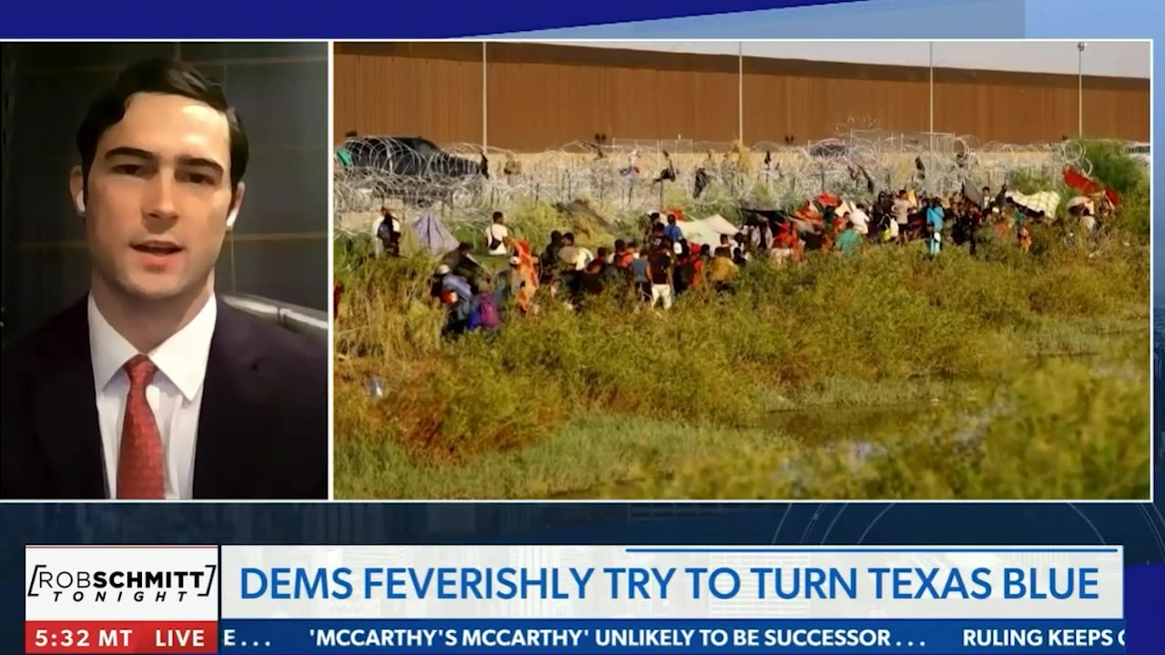 Congressional Candidate Brandon Gill BLASTS Biden For Destroying Our Southern Border