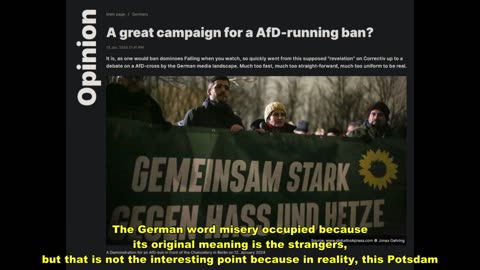 A great campaign for a AfD-running ban like against Trump?