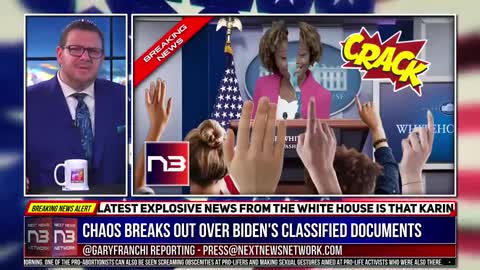 EXPLOSIVE NEWS!! CHAOS BREAKS OUT OVER BIDEN'S CLASSIFIED DOCUMENTS AS WHITE HOUSE GRILLED