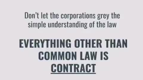 A Beginner's Guide to Common Law for "Living Men & Women"
