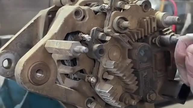 Maintenance of old motor and a new mechanical motor