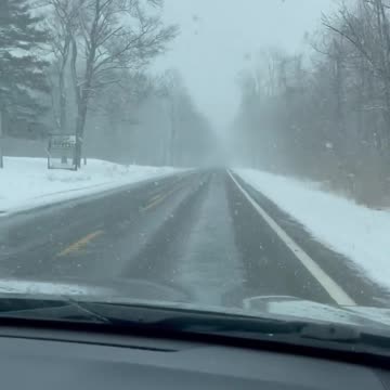 Elise drives new parts of NY-21. 02.15.22.