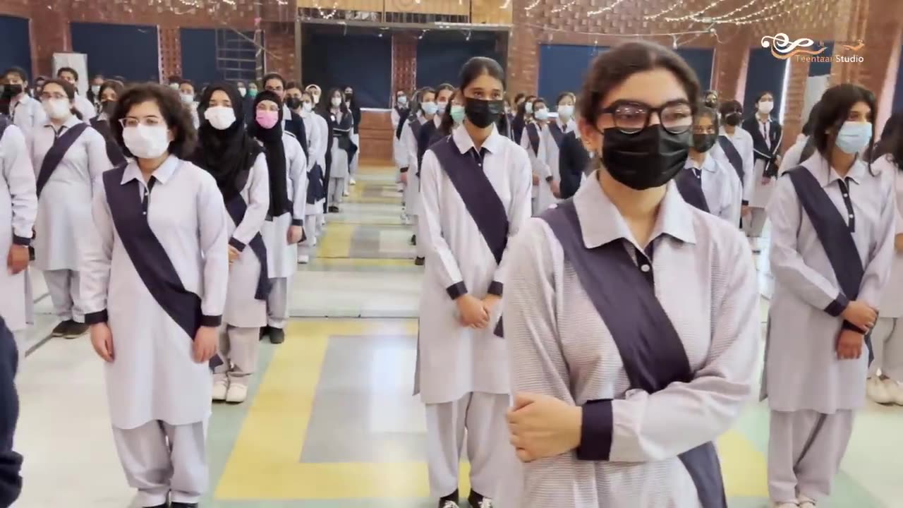 Har Lahza Hai Momin Ke Naye Aan/ LGS OPF campus, Lahore/ Allama Iqbal day 2021/ Teentaal Studio