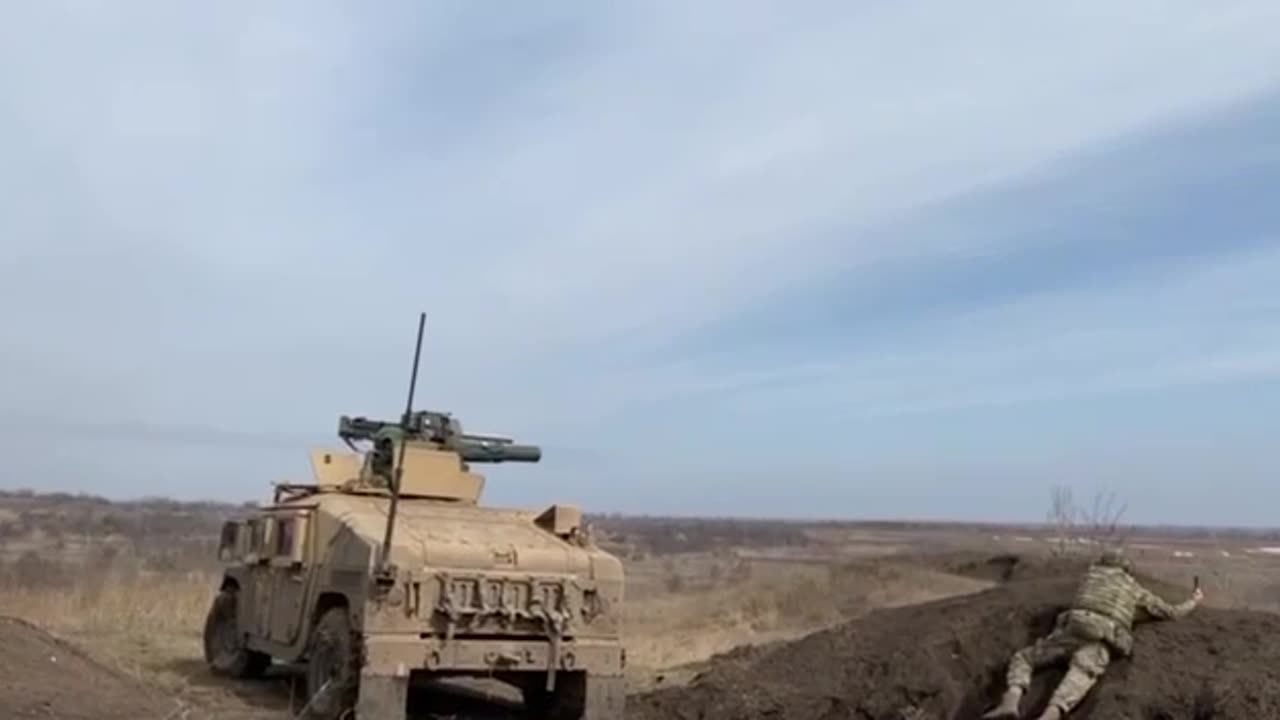 The use of ATGM TOW-2B in the Bakhmut direction.