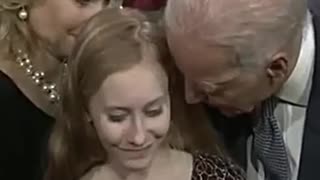 Joe Biden: Extreme sniff