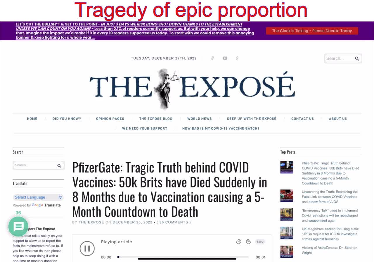 Silent genocide of epic proportion if you still didn’t get it