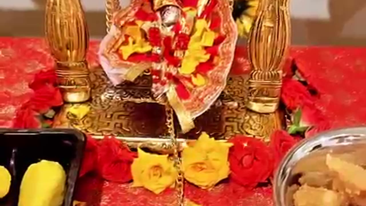 Krishna birthday pujan