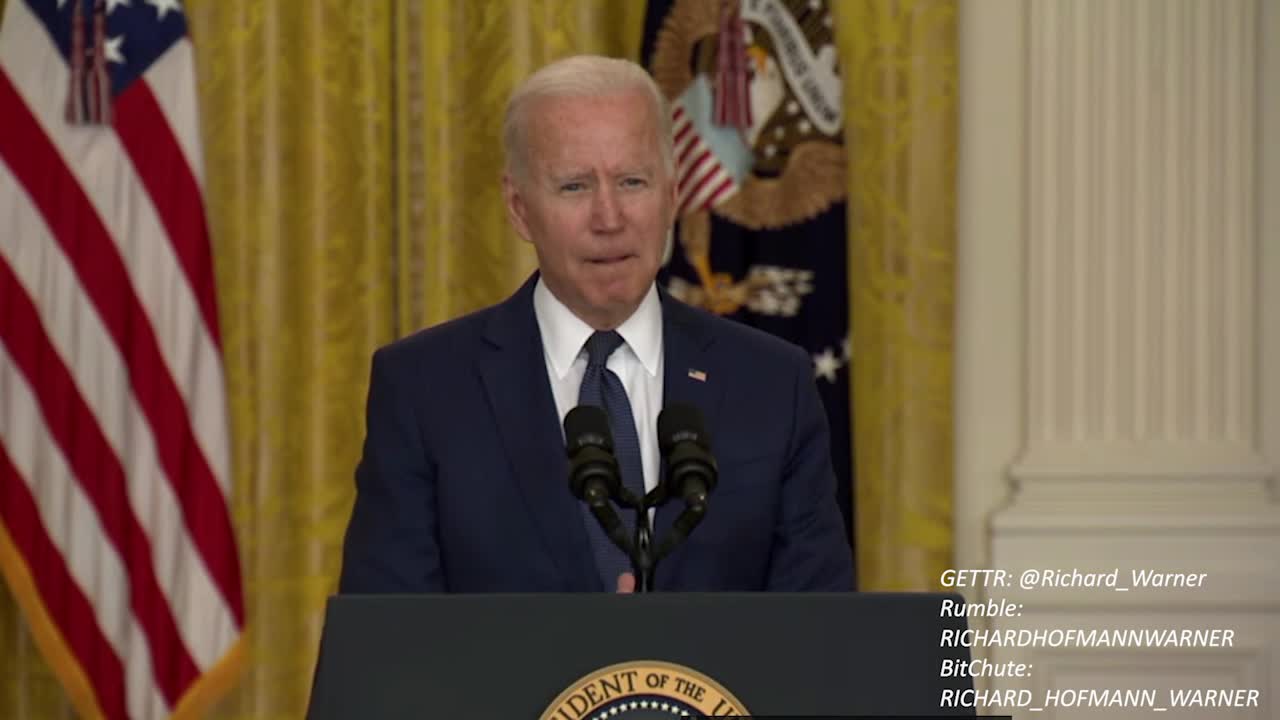 Biden Delivers Remarks Terror Attack Kabul Airport Full Speech August 26, 2021