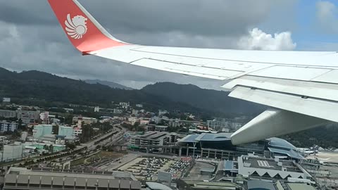 Phuket to bankgkok flight# thailand#lionair