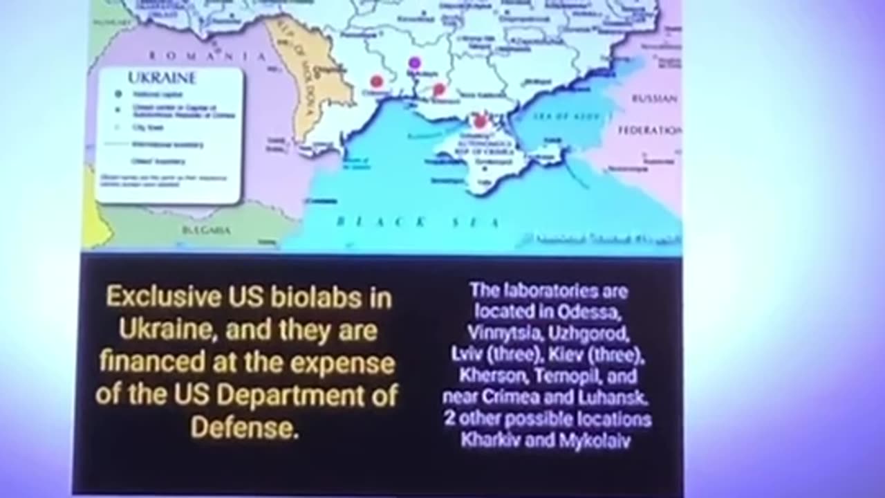 MSM claimed biolabs in Ukraine were "conspiracy theories".