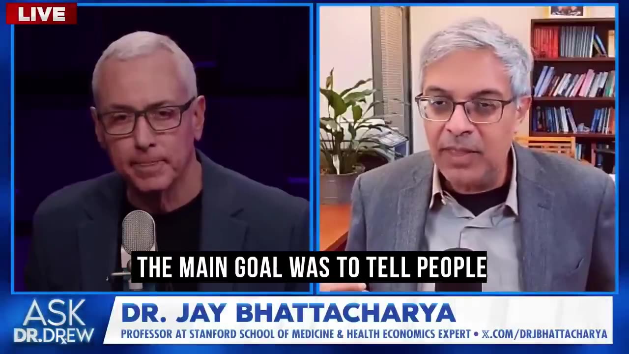 Dr. Jay Bhattacharya: HHS spent a billion dollars to propagandize the American public.