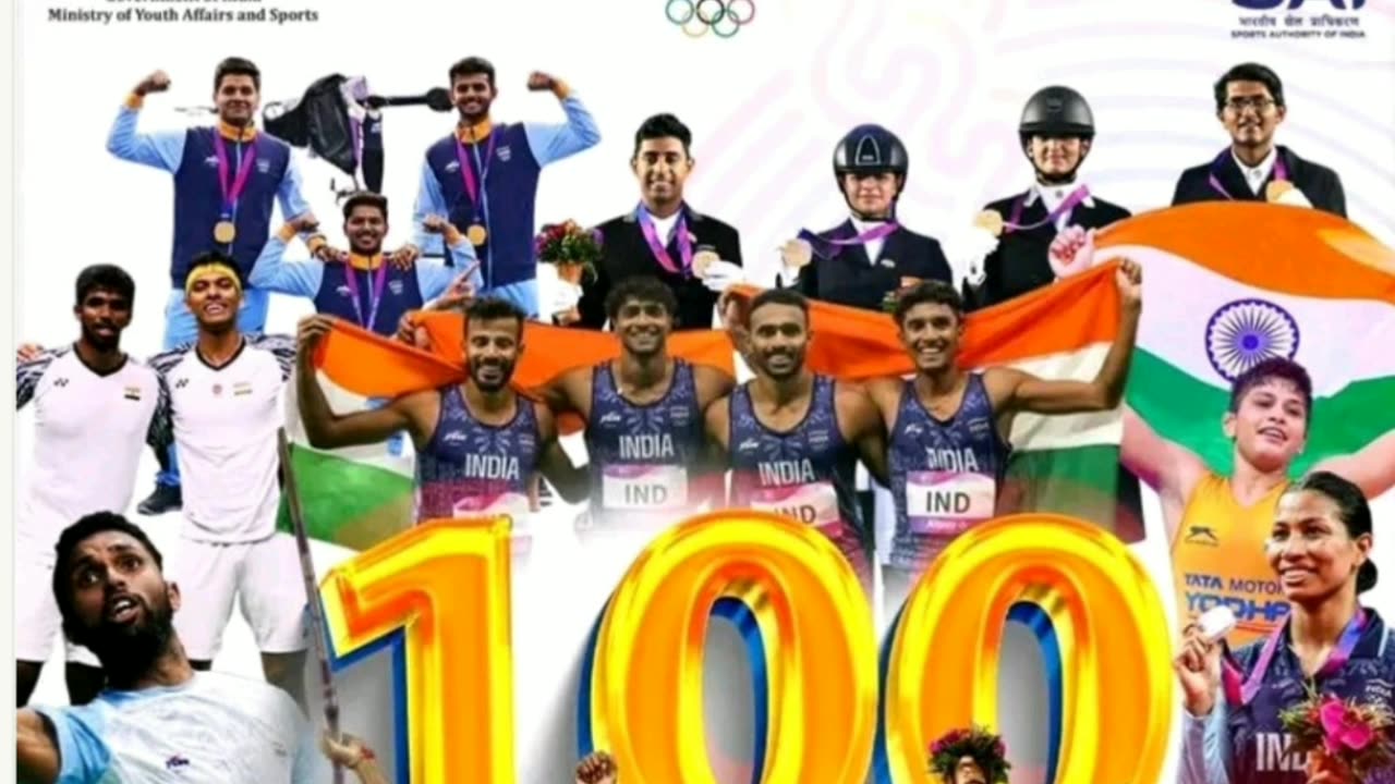 INDIA wins 100th medal kabaddi