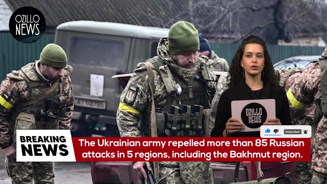 Shocking Development on Map of Ukraine! Russians Repelled from Bakhmut