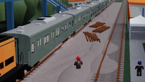 Philippine Railway Project Roblox | DEL 913 Hauling EMU 7 as MISC Train (January 31, 2022)