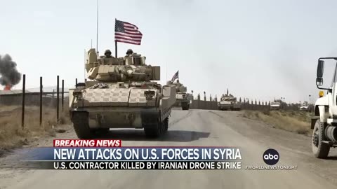 US retaliates with airstrikes after drone attack on American base in Syria