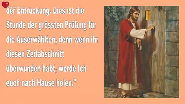 Dies ist die letzte Schlacht vor der Entrückung ❤️ Liebesbrief von Jesus Christus