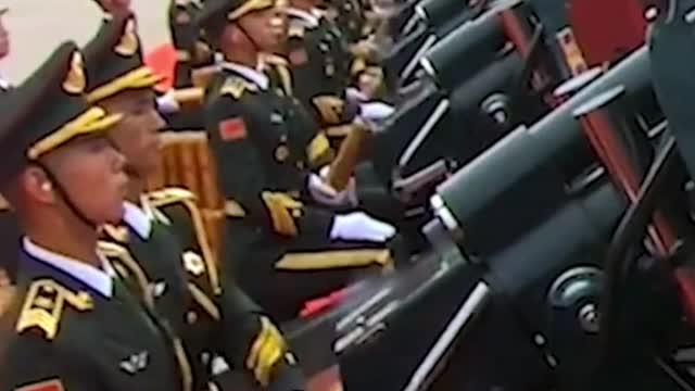 Chinese military parade