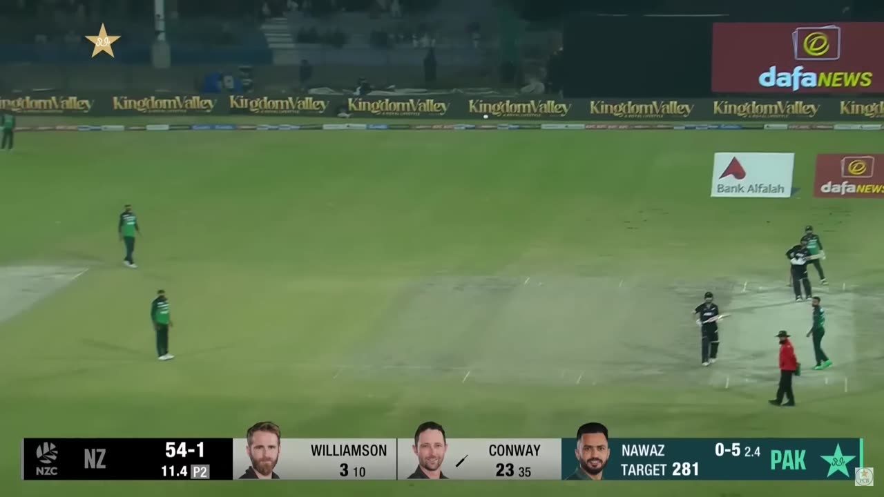 Let's Recap New Zealand's Fall of Wickets And Boundaries - 3rd ODI 2023 - PCB - MZ2T_2