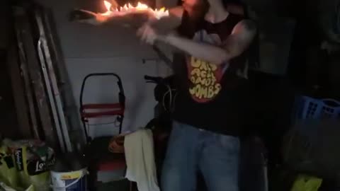 Man Performs Mind-Blowing Fire Eating And Breathing Tricks