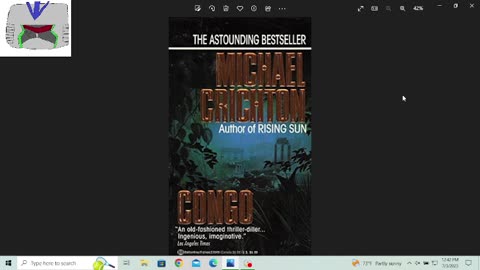 Congo by Michael Crichton day 5