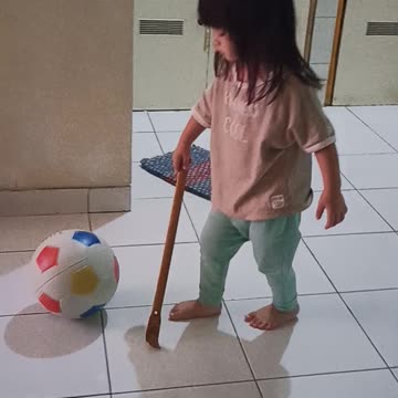 Sophie Playing Hockey?