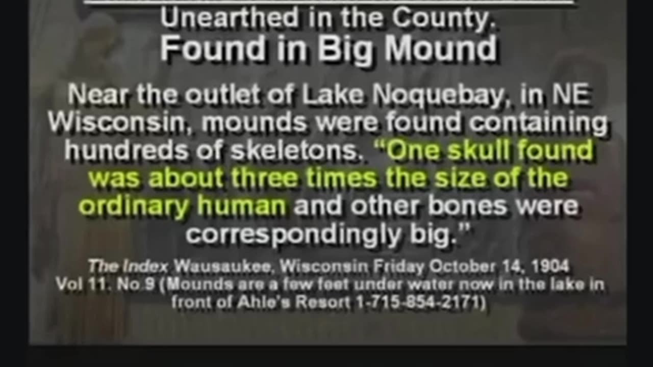 Evidence of Giant Men