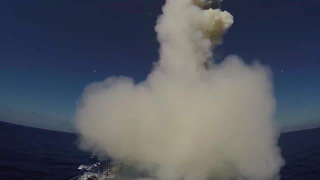 Russian Navy in action! Massive Missile Fire _BattleCruiser_ and _Destroyer- NEWS OF WORLD 🌏