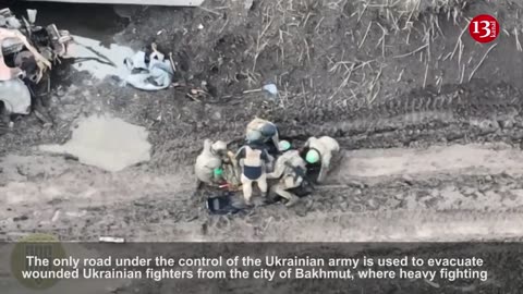 Ukrainians evacuating wounded from Bakhmut via difficult roads-“We don’t leave our fellow soldiers"