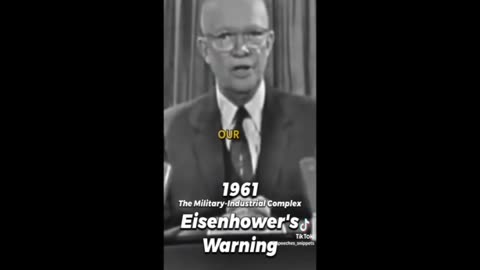 Eisenhower's Warning