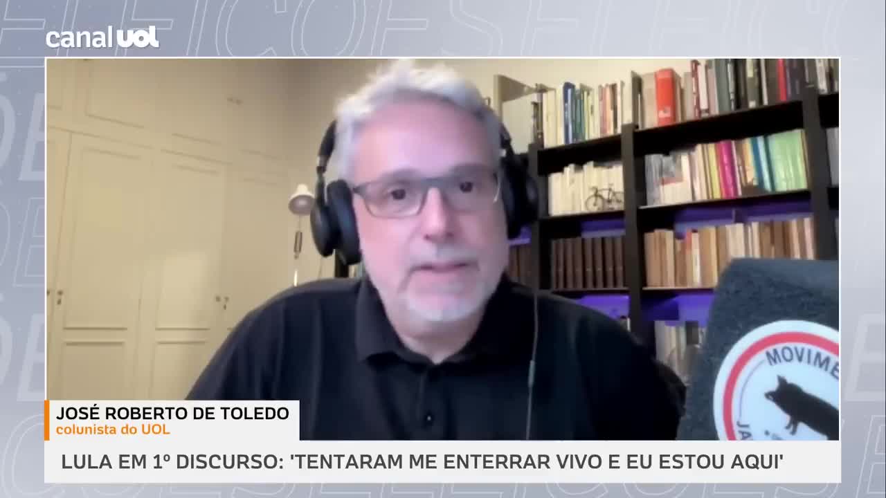 Lula eleito: Brasil ficou a 2 milhões de votos de entrar numa autocracia com Bolsonaro, diz Toledo