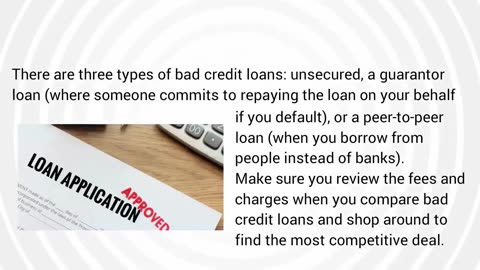 Types of Loans and Credit Options - Compare The Best Loans