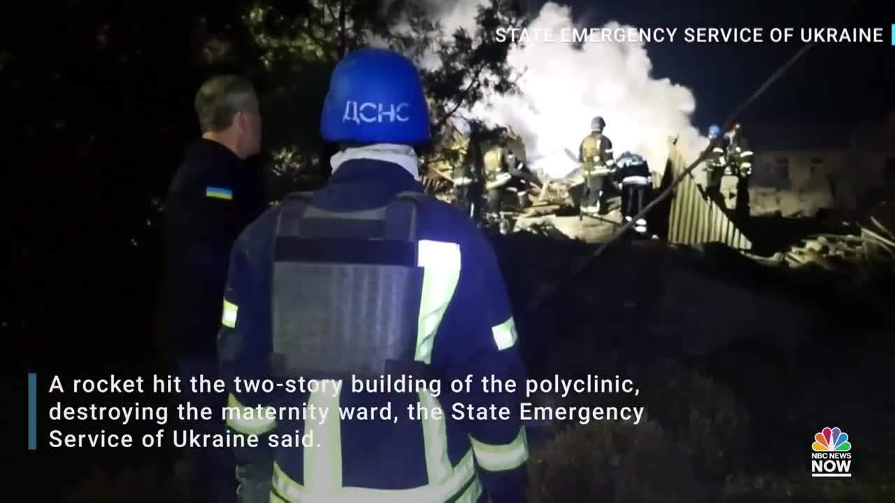 Newborn Baby Killed In Russian Missile Strike On Ukrainian Hospital