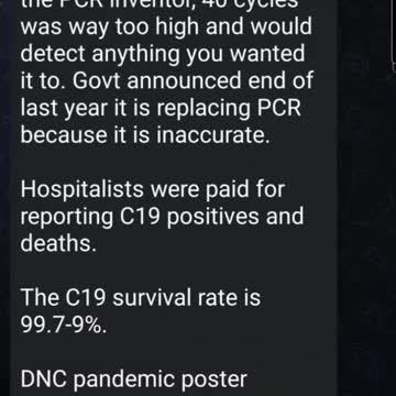 Collection of C19 Facts That Started As "Conspiracy Theories"