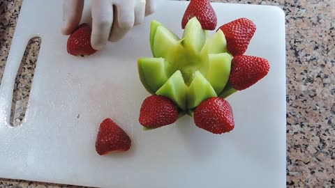 ART WITH FRUIT SLICED