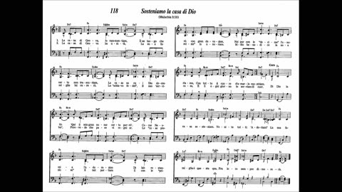 Sosteniamo la casa di Dio (canzone 118 da Cantate lodi a Geova)