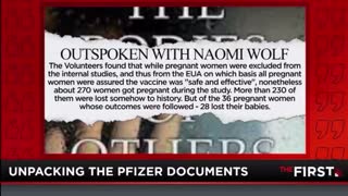 UNSEALED PFIZER DOCUMENTS....not safe.... not effective.