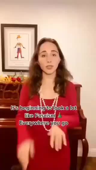 It's beginning to look like facism