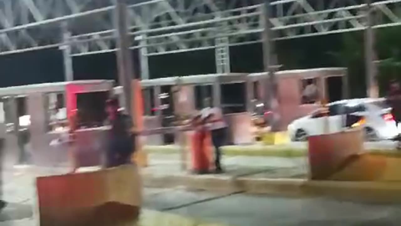 Protesta en peaje de Turbaco 2