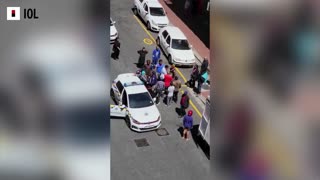 WATCH: Metro Police Arrest Suspect in Cape Town CBD