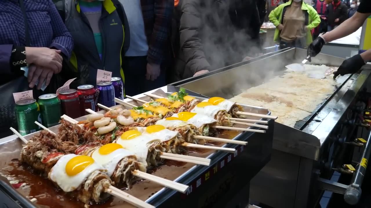 japanese style popular street food collection