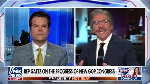 Geraldo gets absolutely BODYBAGGED on-air by Matt Gaetz on new GOP