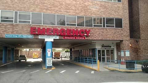 Lakeland Regional Health Medical Center ER Entrance - Florida Surge 8-16-21