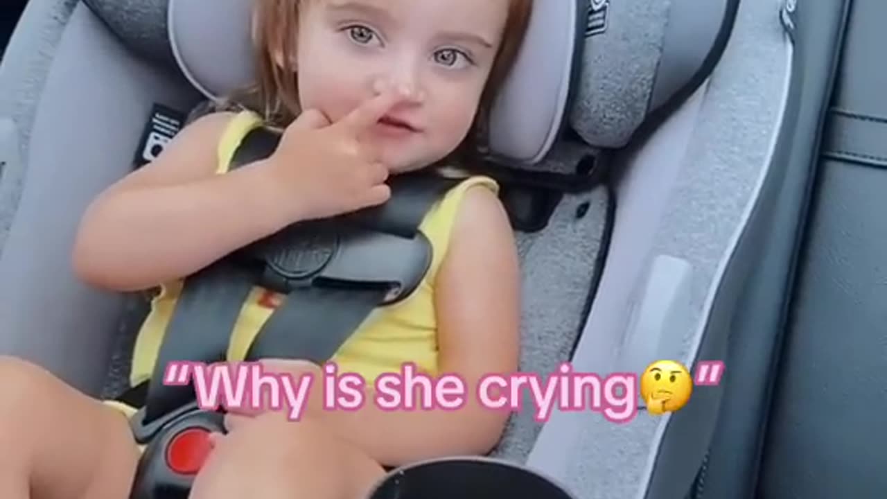 SHE'S NOT A FAN OF ALL THE CRYING