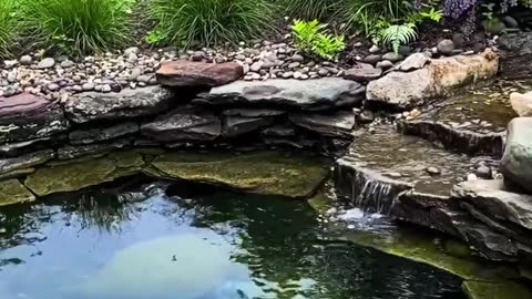 BACKYARD WATERFALL